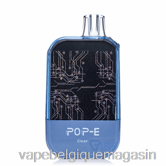 Vape Belgique Pop-e 10000 Jetable Transparent